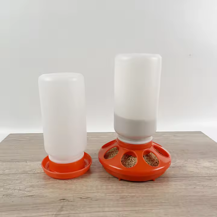 Alimentador Automático Para Pollos Cesta Para Ponedora Gallo Aves De Corral Pato Carne De Aves Suministros De Alimentación Y Agua - 1