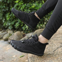 Botas De Invierno Para Hombres Y Mujeres Zapatos Casuales De Nieve Botas De Pies Calientes Para Exteriores Trabajo Zapatillas De Neopreno Cremallera Ajuste Tamaño 36-47 - details 29