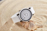 Reloj De Cuarzo Impermeable Para Hombres Y Mujeres Con Indicador Magnético Flotante Y Acero Inoxidable Simple Y Creativo - details 4