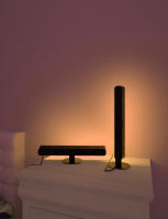 Luz De Ambiente LED RGB Controlada Por Voz Para Coche Multifuncional Con Control Remoto Inteligente Cambio De Color Decoración De Escritorio Negro Contemporáneo - details 6