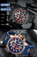 Reloj De Pulsera Deportivo MINI FOCUS Rojo Para Hombres Lujo Cronógrafo Cuarzo Con Correa De Silicona Manos Luminosas Fecha Resistente Al Agua - details 22