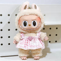 Ropa De Peluche Labubu Para Bebé 17cm Accesorios De Anime Lindo Y Moderno Traje De Hoodie Para Regalo De Navidad Unisex - details 11