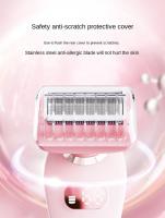 Kit De Epilador Eléctrico Para Mujeres 2 En 1 Doble Cabeza Impermeable Trimmer De Cuerpo Y Peluca Para Eliminación Rápida De Vello En Bikini Y Axilas - details 24