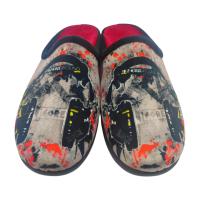 Flossy Zapatillas casa hombre invierno cómodas, flexibles, ligeras y gran confort , con plantilla extraíble y suela perfumada , antideslizante , fabricadas en España ,suaves y tiernas ilustración de auriculares. - details 0