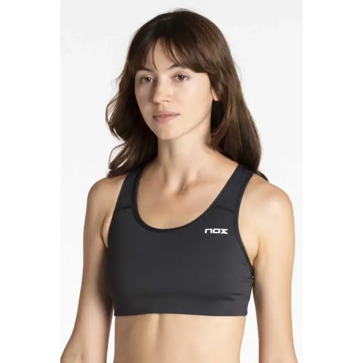 Ropa mujer Tops y sujetadores deportivos Nox Sujetador Deportivo Pro Negro - 1