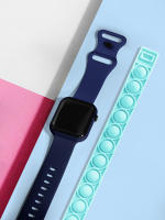 Reloj Inteligente Para Niños 2PCS Pulsera Deportiva Estilo Simple Y Moda Pantalla Táctil Regalo Para Chicos Y Chicas - details 9