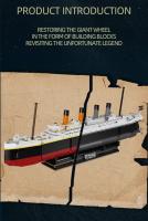 Bloques De Construcción Titanic 1881PCS Barco Crucero Gigante Con Luz Modelos Creativos Regalos Para Decoración De Escritorio Ideal Para Adultos Y Niños Mayores De 6 Años - details 2