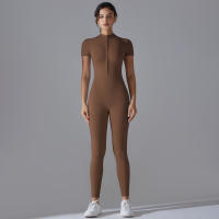 Women Bodysuits Fitness Sports Bodysuit Yoga Suit Breathable Quick Drying Sports Yoga Clothing Women's Gym Push Up Workout - details 19