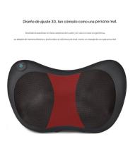 Masajeador de columna cervical, masajeador de cintura y cuello, almohada de masaje eléctrica de múltiples cabezales totalmente inteligente para el hogar y el coche - details 0