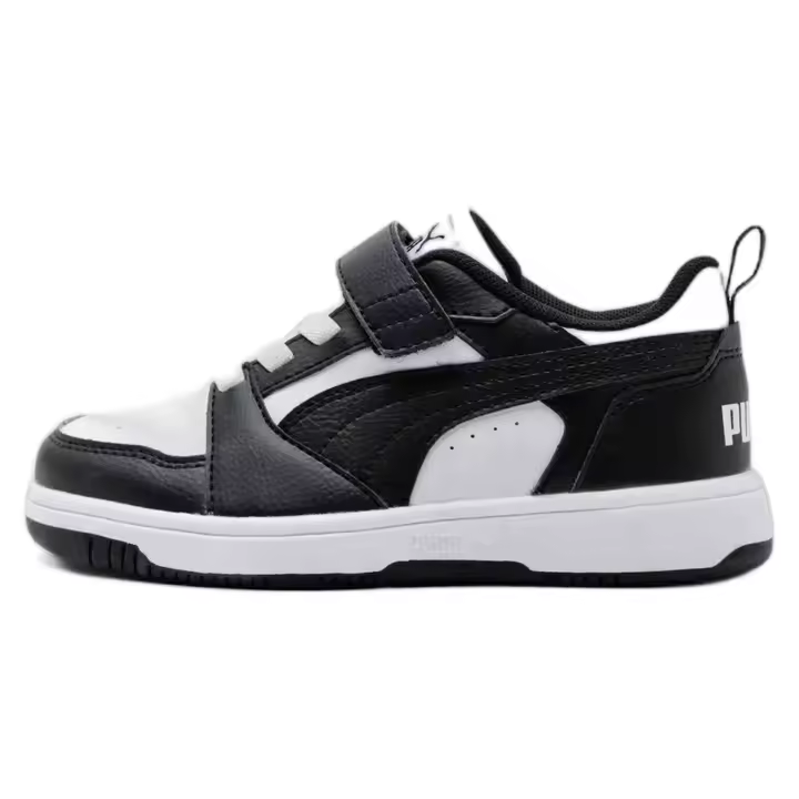 Zapatillas Puma Rebound V6 Lo Ac+ Ps para niños en color negro - 1