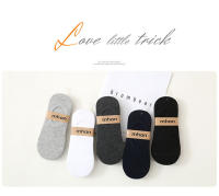 5 Pares De Calcetines Cortos Transpirables Para Mujer Y Hombre Color Sólido Anti-derrapantes De Algodón Cómodo Para Verano - details 1