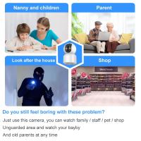 Cámara IP WiFi PEGATAH 5MP Con Detección De Humanos Y Zoom Digital 10x Batería Integrada Vigilancia De Seguridad Doméstica PTZ HD Monitoreo Del Bebé - details 10