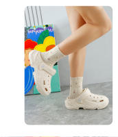Sandalias De Plataforma Para Hombres Y Mujeres Antideslizantes Impermeables Confortables Con Tacón Medio Para Exterior - details 18