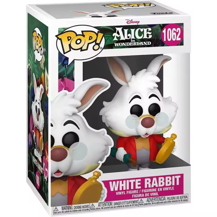 Funko Pop! Figura De Conejo Blanco Con Reloj De Alicia En El País De Las Maravillas Disney - 1