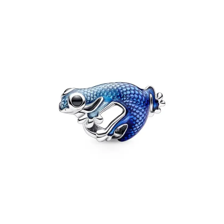 792701C01 - Charm en plata de ley Geco Azul Metalizado Pandora 792701C01 PANDORA Raíz Joyas de Plata Joyas Pandora MUJER inicio Charm Pandora Mujer Pandora Original - 1