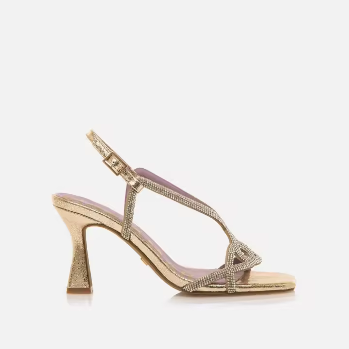 MARIAMARE 68590 C55229 Sandalias vestir mujer 35904 25V SANDALIA FIESTA CHAMPAGNE - 1