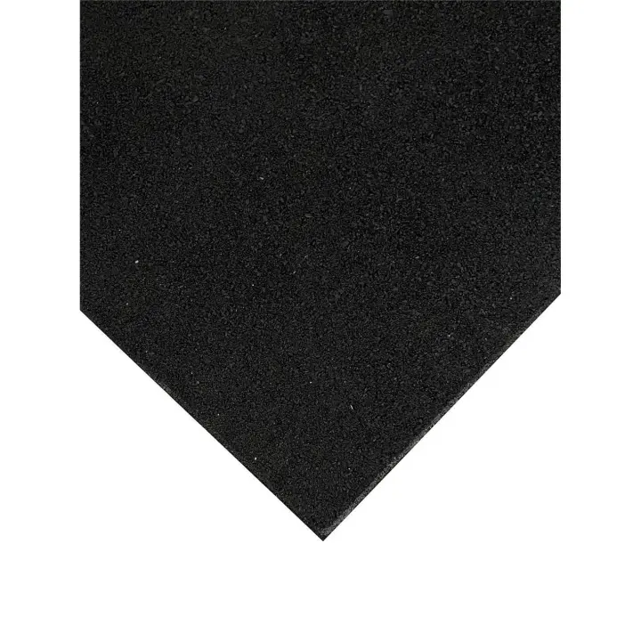 JARDIN202 - Loseta de Caucho Maciza Profesional Halterofilia 500x500mm | 20MM - 1