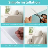 Protector De Muebles Anti Gatos PVC Transparente Bandas Para Sofá Y Silla Accesorios De Entrenamiento Para Gatos - details 3