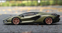 Bburago 1:25 Lamborghini Sian FKP 37 Coche Deportivo De Aleación Vehículos De Cera Coleccionables Juguetes Modelo Voiture Regalos - details 5