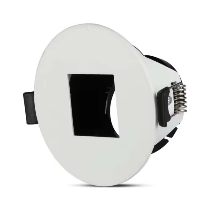 Aro GU10 redondo Blanco & Negro VT-883  V-TAC - 1