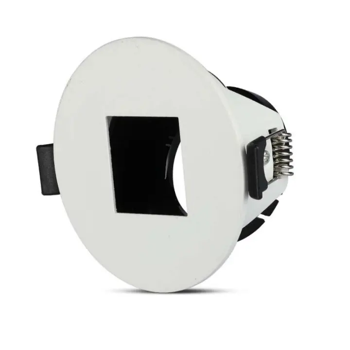 Aro GU10 redondo Blanco & Negro VT-883  V-TAC - 1