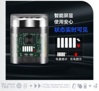 Nueva afeitadora eléctrica transparente de color para hombres, mini afeitadora portátil de viaje para barba. - details 7