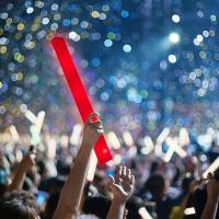 1-5pcs LED Foam Glow Sticks Batones De Brillo RGB Juguete De Luces Nocturnas Para Fiestas Y Bodas Suministros De Iluminación - details 2