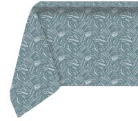 Mantel antimancha impermeable con diseño de flores. - details 1