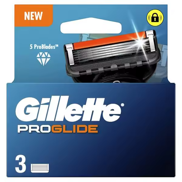 GILLETTE Proglide Recambio Maquinilla 5 Hojas  3 uds Recambio Maquinillas - 1