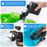 Bomba De Aire Eléctrica Portátil 2000mAh Recargable Por USB Para Inflar Y Deflar Flotadores De Piscina Y Camas De Aire Con Almacenamiento Vacío - details 9