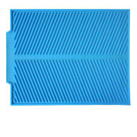 Alfombrilla De Drenaje Para Cocina De Silicona Grande Organizador De Trabajos Para Platos Y Cubiertos Alfombrilla De Secado Para Fregadero Estilo Europeo Eco-amigable - details 16