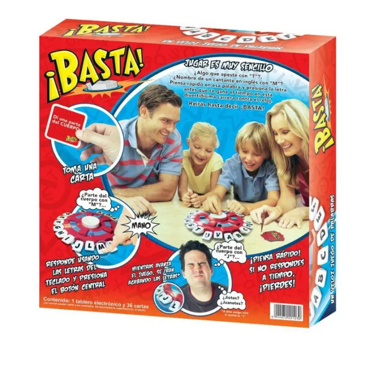Juego Educativo Para Niños Tabla Alfabético Loco En Inglés Y Español Juego Interactivo Padre-Hijo Regalo De Fiestas Para Familia - 1