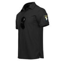 Camiseta Táctica De Verano Para Hombre Secado Rápido Manga Corta Deportiva Transpirable Workwear Para Correr Y Acampar Estilo Casual - details 11