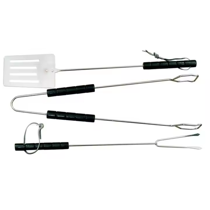 Master Grill MG101 - Juego de 3 cubiertos para barbacoa - 1