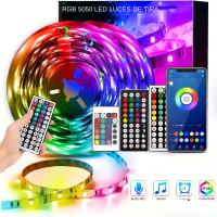Tiras LED RGB Con Control Remoto Y APP Sincronización De Música Para Decoración De Habitación Y TV Luz De Fondo De Dormitorio - details 0