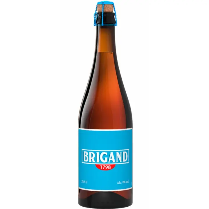 2 uds x Brigand 75Cl cerveza Belga pale ale achampañada - 1