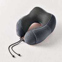 Almohada Cervical en U de Látex Natural - Confort Ergonómico con Recuperación Instantánea | 8 Colores Neutros | Ideal para Viajes en Avión/Autobús/Tren - details 4