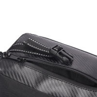 Bolsa De Cintura Impermeable Para Hombres Con Doble Capa De Oxford Estilo Moto Y Biker Para Viajes Y Motociclistas Bolsa De Pecho Militar Con Móvil - details 4