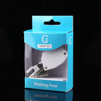 Pie De Caminar Nueva 1PC 7mm Bajo Rosca Para Máquina De Coser SA107 Accesorio De Costura Material Plástico - details 3