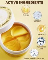 Parches Para Los Ojos con Colágeno y Ácido Hialurónico 60PCS para Arrugas Ojeras Bolsas de los Ojos Cuidado de la Piel Facial - details 0