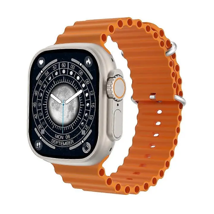 Ultra 9 reloj inteligente hombres GPS NFC deportes 2,2 pulgadas pantalla HD IP68 impermeable Bluetooth llamada smartwatch con voz Assistant - 1