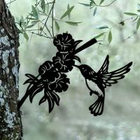 Decoración De Jardín Con Colibrí Y Flores En Metal Regalo Perfecto Para Fiesta De Mujer O Bodas De Plata Adorno De Pájaro Ideal Para Regalos De Presentación - details 4