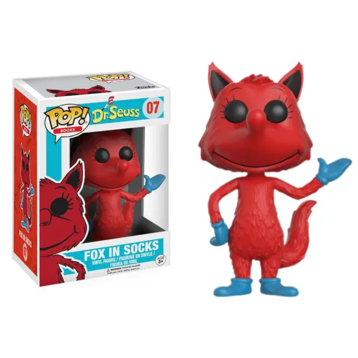 FUNKO POP! DR. SEUSS -FOX EN CALCETINES, 12446, Nº07, TIENDA CON LICENCIA OFICIAL - 1