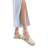 XTI KIDS 143642 01 Alpargatas de mujer 35750 25V VALENCIANA CINTAS MACRAME HIELO - details 1