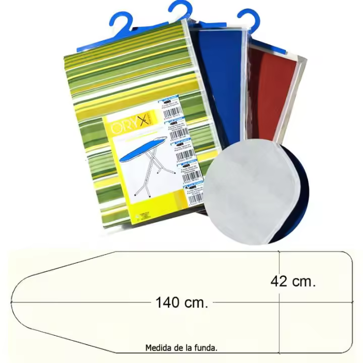 Funda mesa plancha espuma muleton 140x42 cm - 1