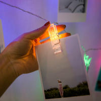 Luz De Cadena LED Para Fotos Y Decoración Navideña 1.5M/3M/6M Con Clips Fairy Operada Por Batería Para Bodas Y Fiestas - details 4