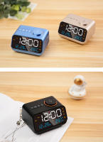 Reloj De Alarma LED Con Radio FM Para Lado De Cama Moderno Calendario Digital Con Termómetro Y Higrómetro Para La Mesa - details 6