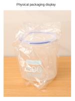 Caja De Almacenamiento Sellada Para Cocina 4Pcs Gran Capacidad Transparente Organizador De Alimentos Plástico a Prueba De Humedad Jars Para Granos - details 10