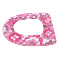 Cubierta De Inodoro Flannel Invierno Cálida Con Estampados Almohadilla De Comodidad Suave Para Baño Accesorio Esencial - details 10