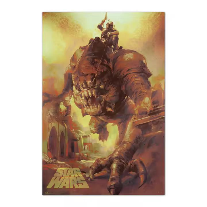 Poster star wars rancor ride - 1